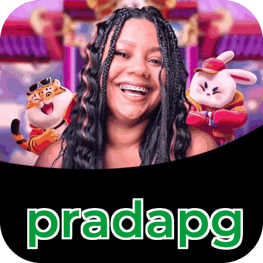 Plataforma pradapg mostrando interface moderna, jogos certificados e recursos de segurança licenciados